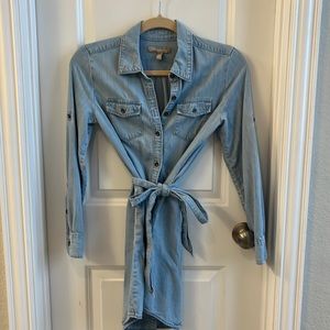 Banana Republic denim shirt dress
